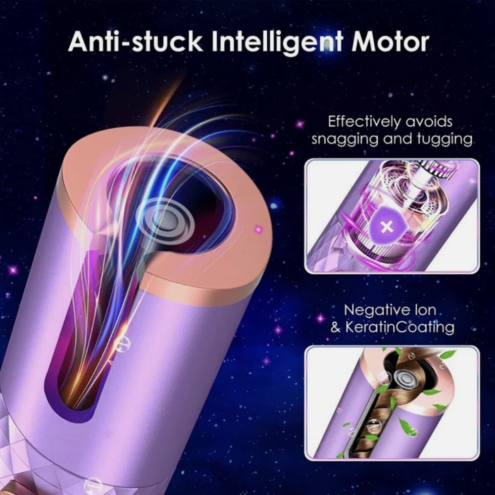 Cordless Automatic Hair Curler – Salon-Quality Curls in Minutes
