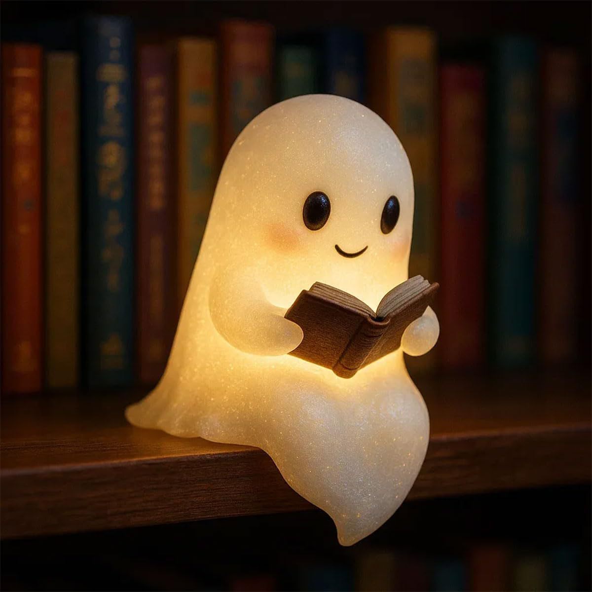 Cute LED Ghost Night Light π» β Cozy Bedside Lamp & Halloween Must-Have